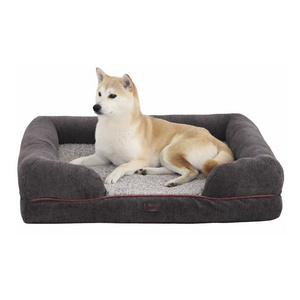 Petstar New Product Luxury Winter Warm Self-Heating Heated Pet Sofa Dog Bed