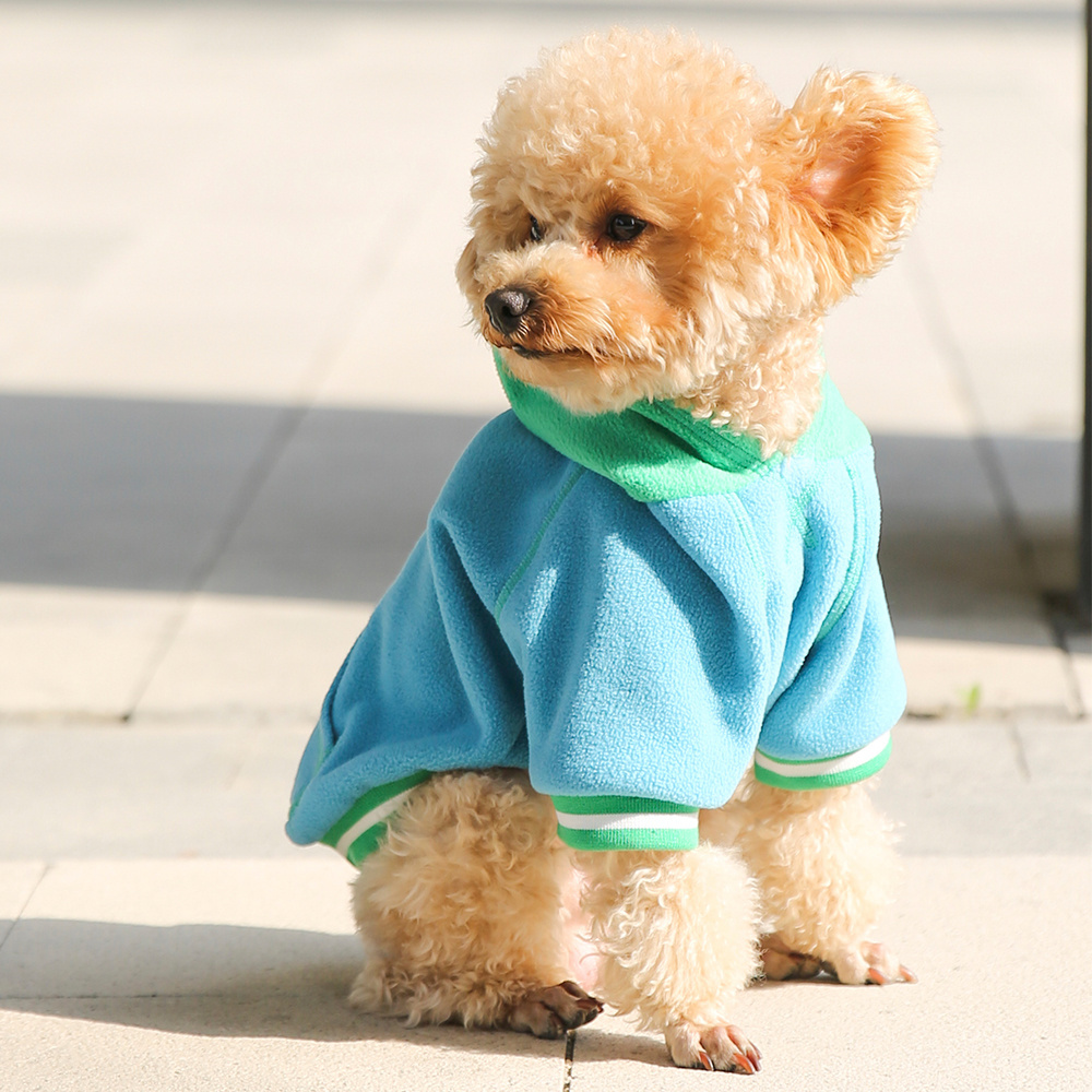 New Street Style Design Fashion Pet Clothes Polar Fleece Dog Hoodies With Pocket