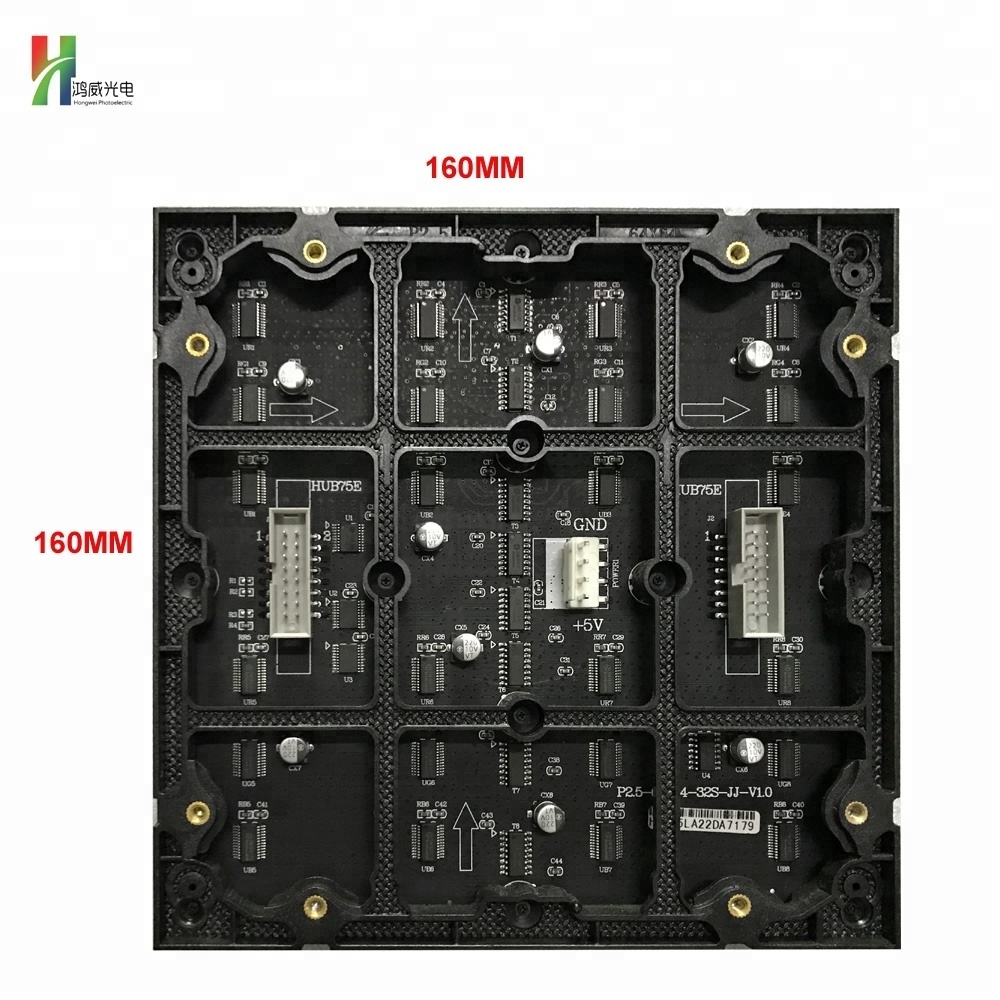 Small Pixel high resolution rgb led module p2.5 electronic advertising board