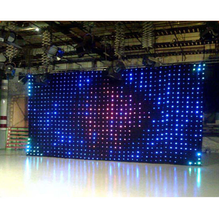 Display Flexible Curtain Programmable Stage Screen Outdoor Used Video Foldable Led Panel