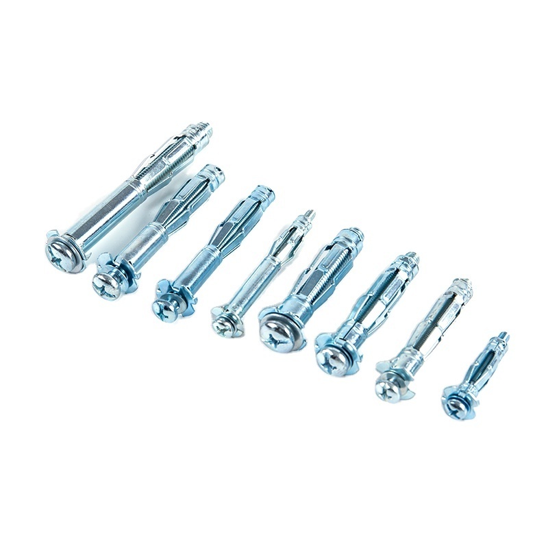 Heavy Expansion Bolt Set Duty Gun Wall Anchor Metal Setting Tool Hollow Drive Anchor Screws Assortment Kit For Drywall Plaster~