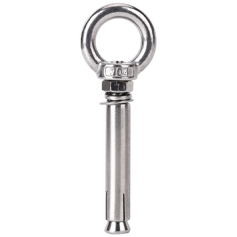 Expansion bolt foundation bolt 304 stainless steel ring lifting expansion eyebolt wall anchor M6-M12