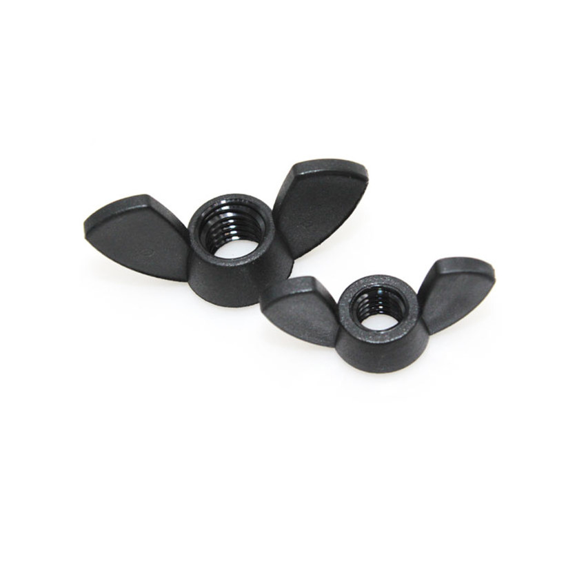 Wing Nuts Butterfly Nut To Fit Bolts and Screws Black M3 M4 M5 M6 M8 M10 M12