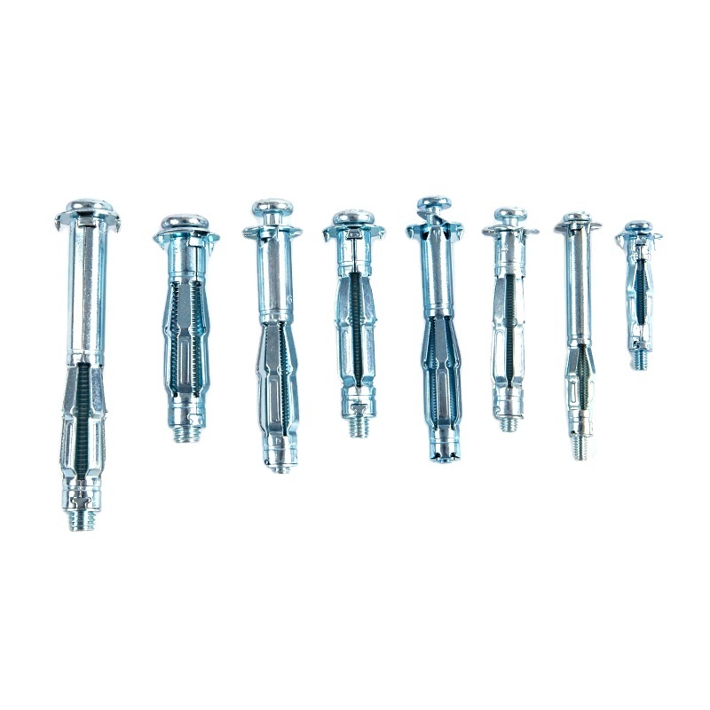 Heavy Expansion Bolt Set Duty Gun Wall Anchor Metal Setting Tool Hollow Drive Anchor Screws Assortment Kit For Drywall Plaster~