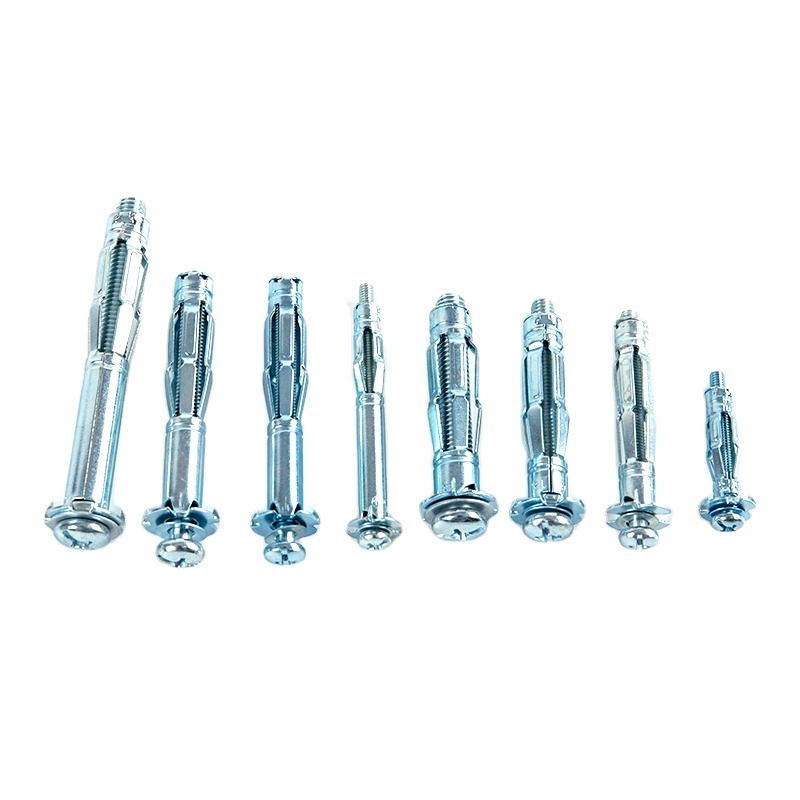 Heavy Expansion Bolt Set Duty Gun Wall Anchor Metal Setting Tool Hollow Drive Anchor Screws Assortment Kit For Drywall Plaster~