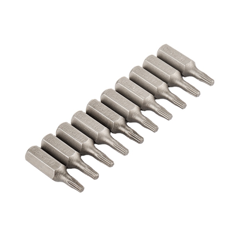 10 or 8pcs Torx Screwdriver Bit Set 1/4 Hex Shank Star T8 T10 T15 T20 T25 T30 T35 T40 Screw Driver Bits For Home Hand Tools