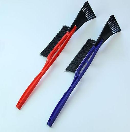 H522 2 In 1 Cars Snow Remover Shovel Windshield Clean Tool Multi Function Plastic Car Wasing Brush Ice Scraper