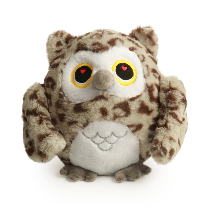 BSCI Factory Wholesale Low MOQ Custom OEM Plush Owl Stuffed Animals Plush Stuffed & Plush Owl Toys