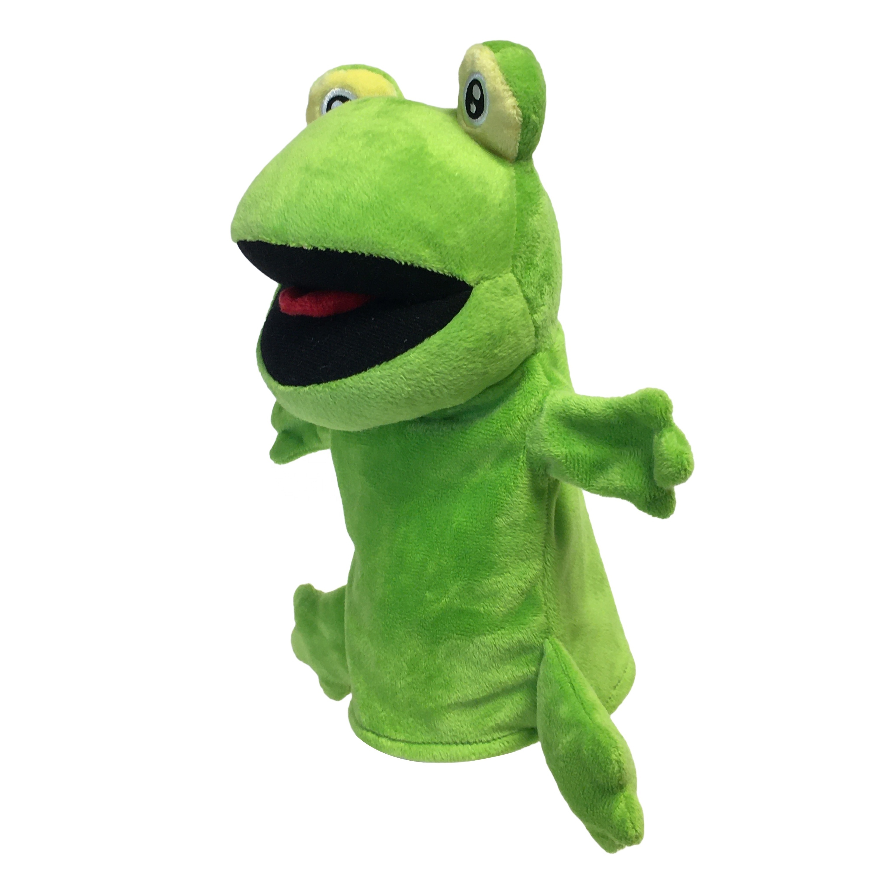 Hot Sale Plush Hand Puppet Lovely Animal Hand Puppets For kids Custom Frog Hand Puppet