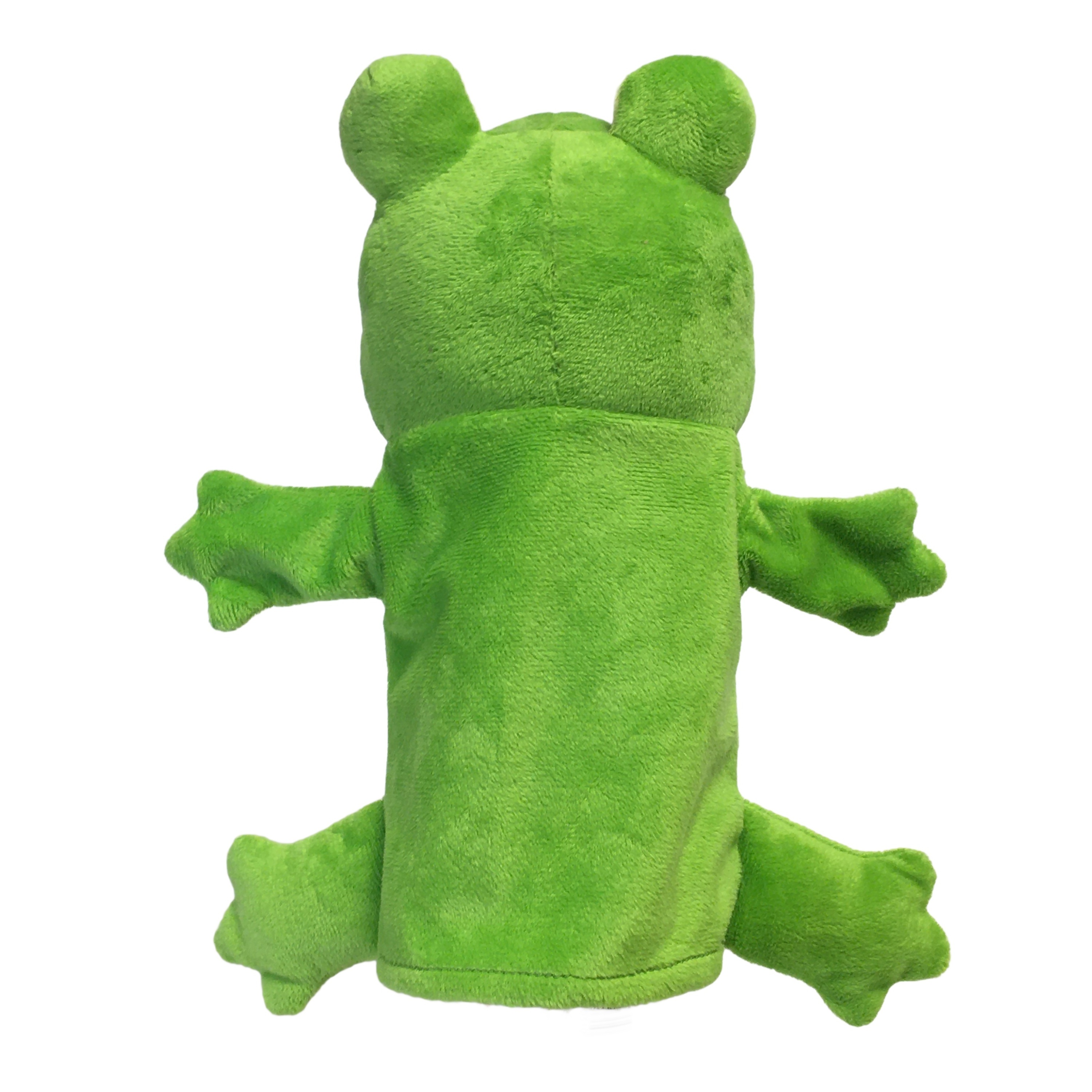 Hot Sale Plush Hand Puppet Lovely Animal Hand Puppets For kids Custom Frog Hand Puppet