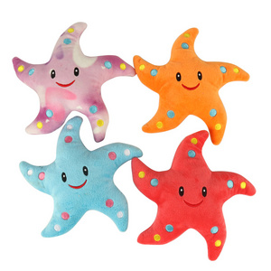 Colorful Bedtime Toys Pillow Starfish Plush Toy Stuffed Sea Star Fish Animals Toys