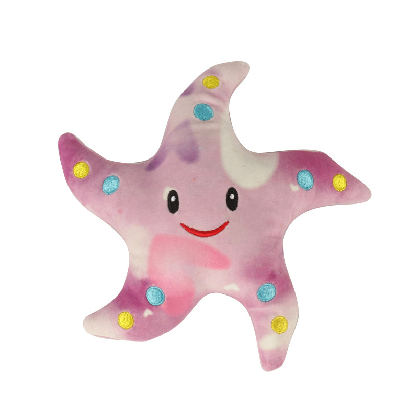 Colorful Bedtime Toys Pillow Starfish Plush Toy Stuffed Sea Star Fish Animals Toys