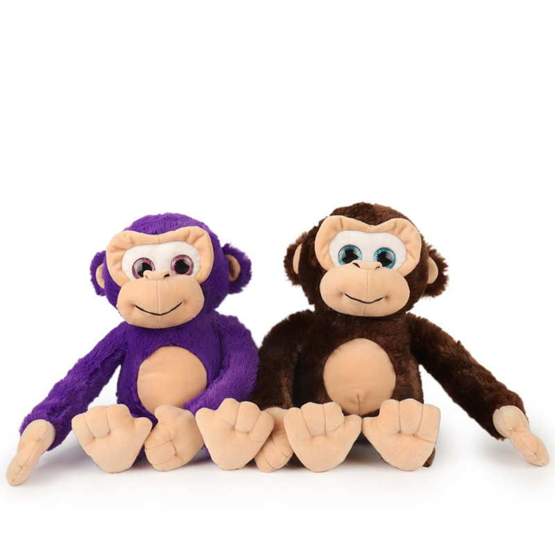 2023 New Custom Blue Monkey Stuffed Animal Supplies Happy Teenage Plush Toys For Kids