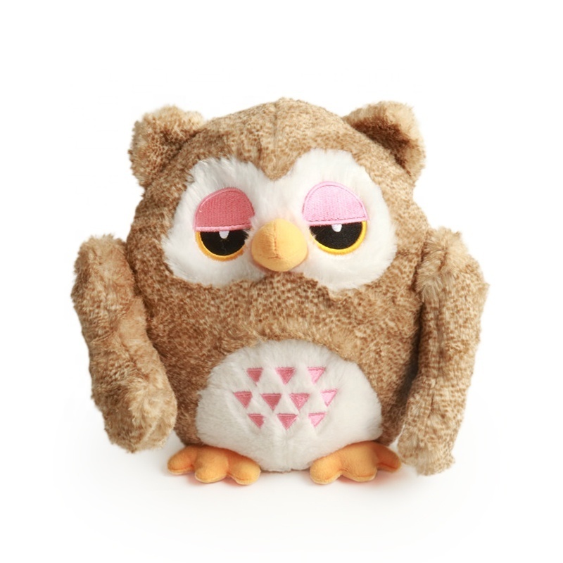 BSCI Factory Wholesale Low MOQ Custom OEM Plush Owl Stuffed Animals Plush Stuffed & Plush Owl Toys