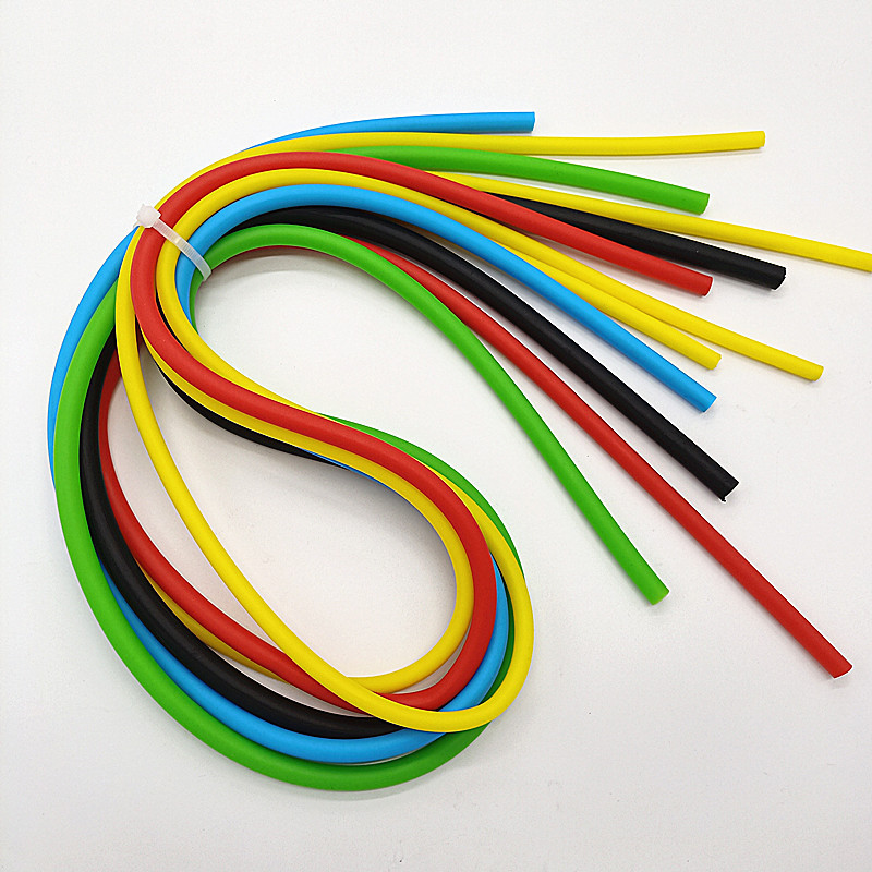 High Tensile Strength And Modulus Of Elasticity Silicone Tube Elastic tube Latex Tube Pull Pipe