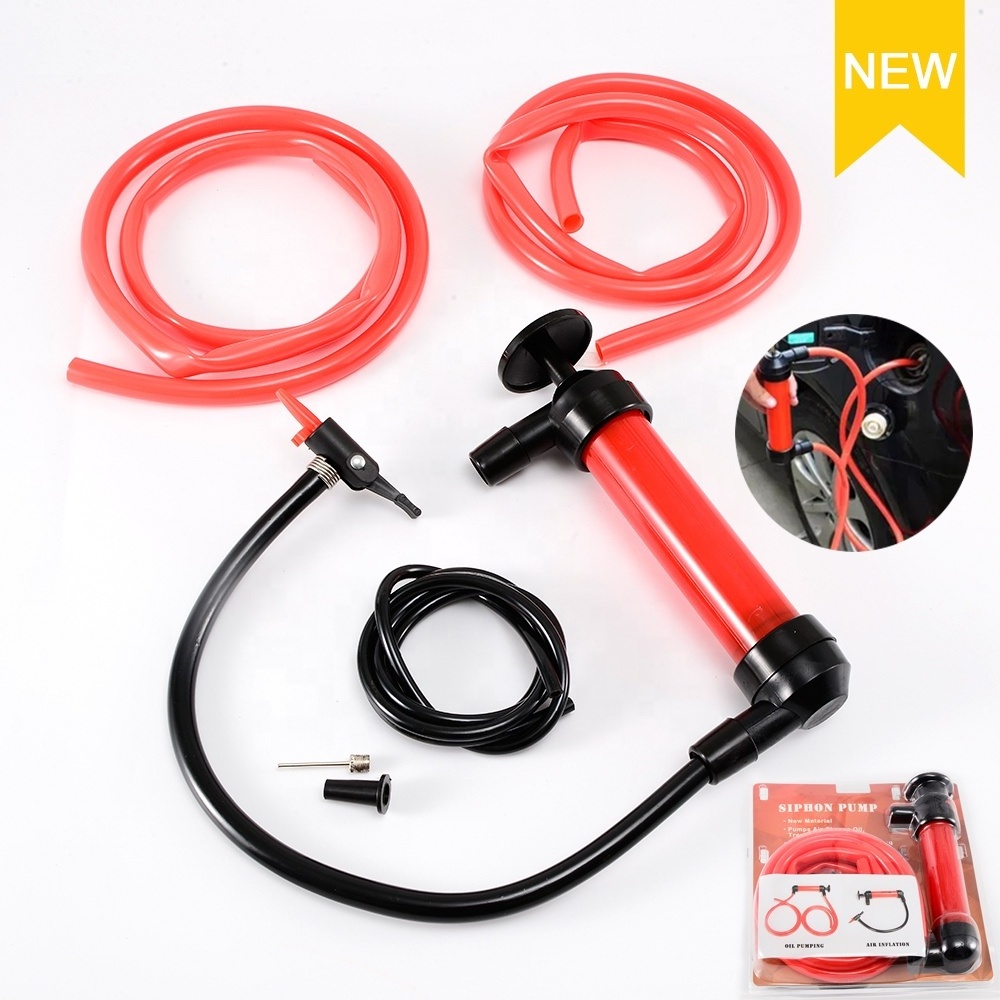 Plastic Manual  Siphon Oil Pump Air Accessory Car Oil Pump