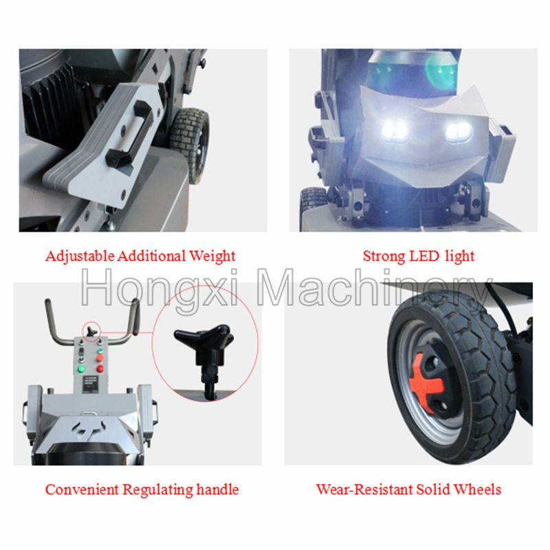 Remote Control Planetary Floor Surface Polisher Concrete Grinding Terrazzo Polishing Machine Concrete Floor Grinder