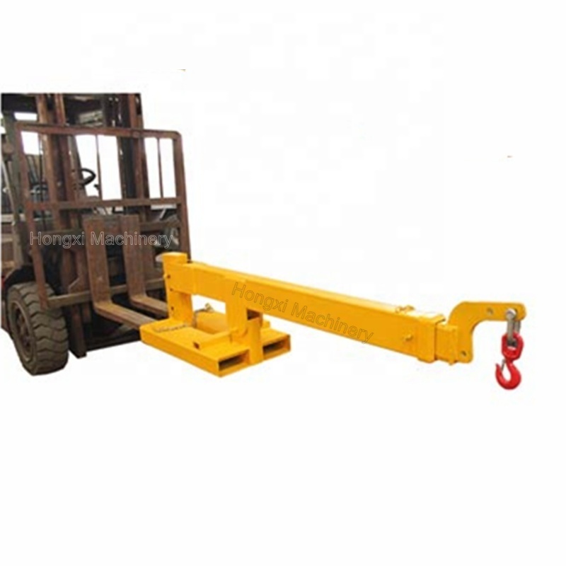 Stone Slabs Forklift Jib Crane Boom Extension Attachment Lifting Equipment for Forklift