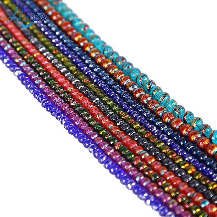 Best Selling Artificial African Jewellery Beads With Color Lines