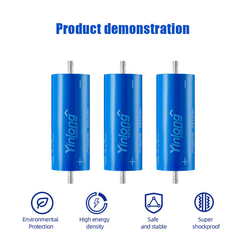 Hot Sale Yinlong 40ah 45ah Pack Bms Lto battery 66160 2.3v Lithium Titanate Battery