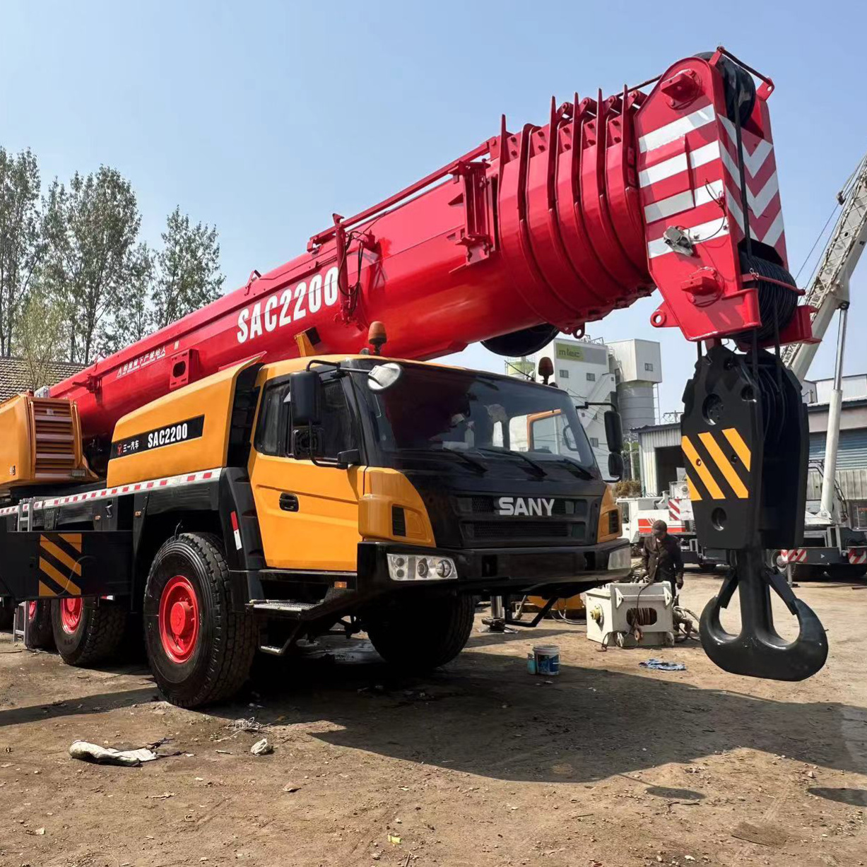 Popular new 25 tons maximum lifting capacity truck crane STC120T4, high efficiency