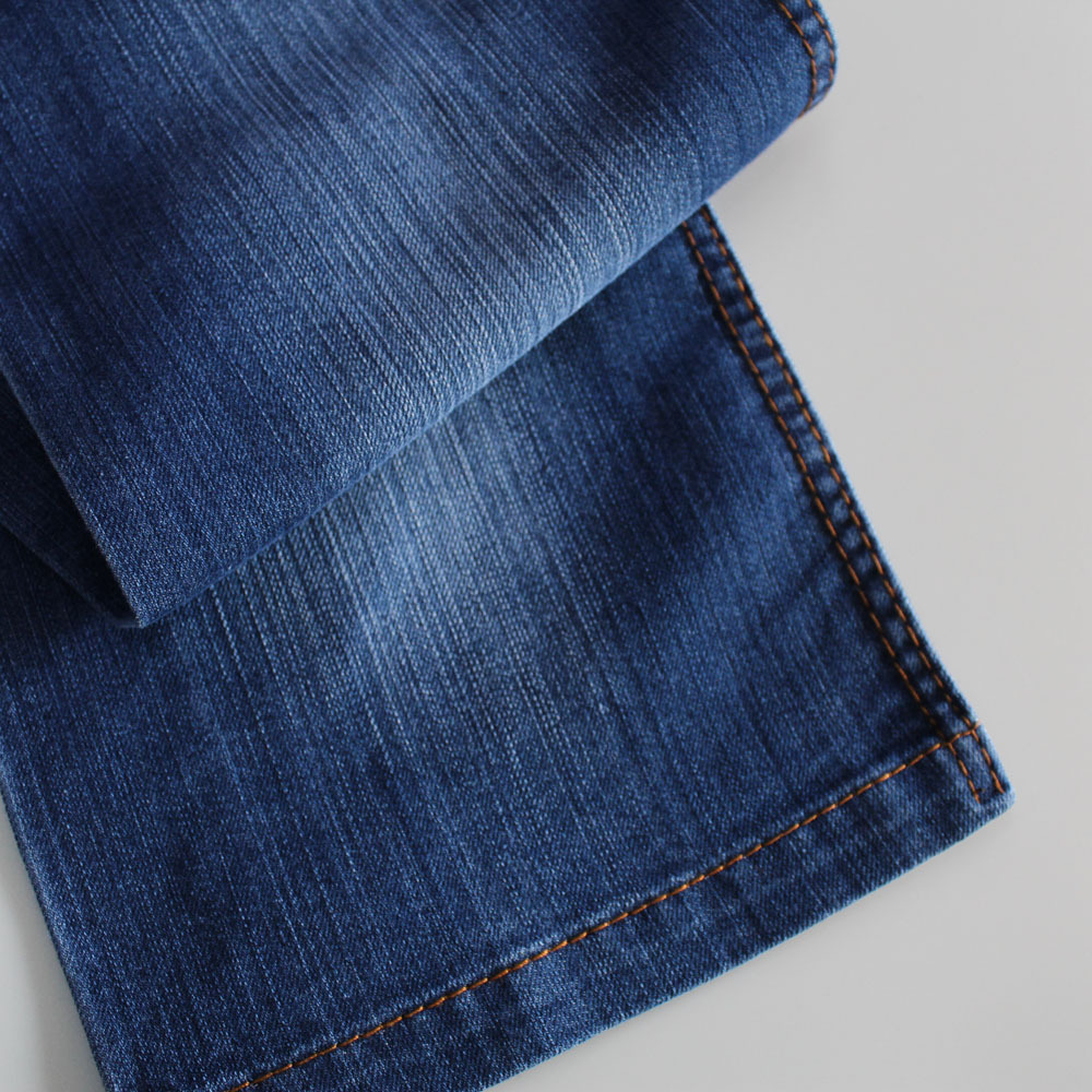 Denim fabric factory cotton polyester rayon spandex denim fabric for Men's jeans good