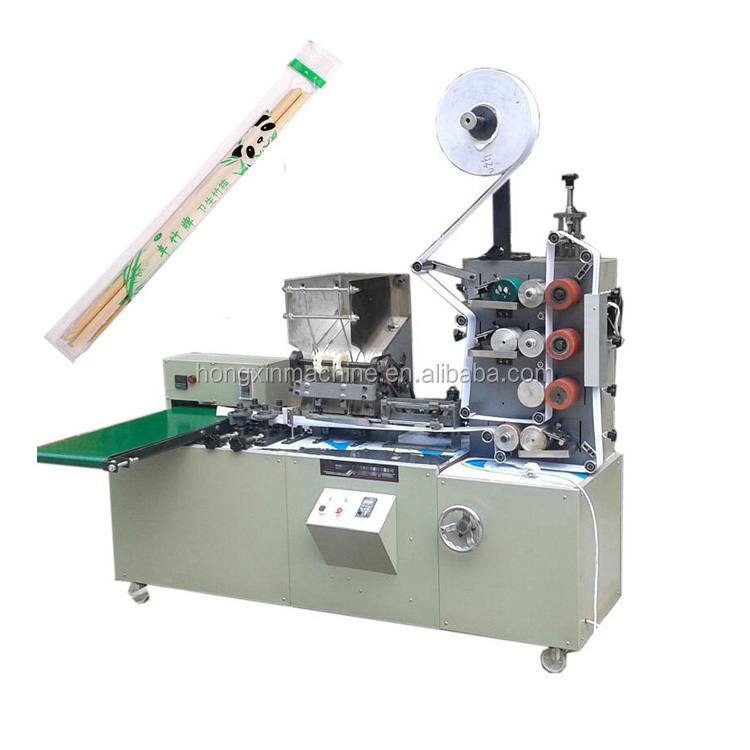 PEK paper wrapping chopstick packing machine, automatic chopsticks packing machine