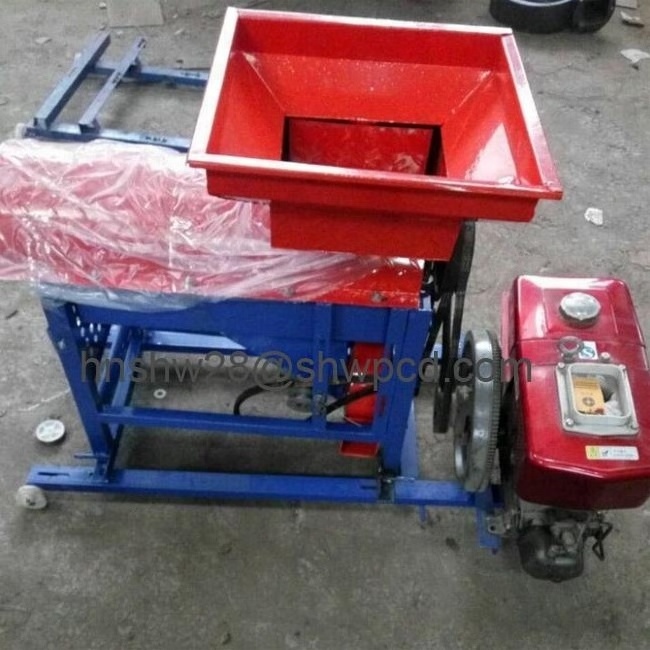 Diesel driven Corn peeling machine and maize peeler