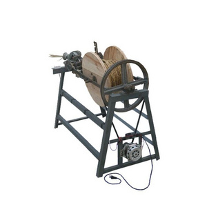 high capacity Electric straw rope braiding machine / rope making machine / high efficient straw sisal rope process machine