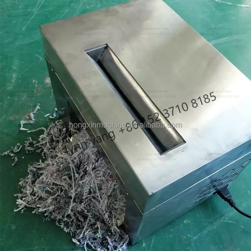 Waste Paper Shredder Machine Shredder Chipper To Cut Paper raffia Paper Shredder Machine