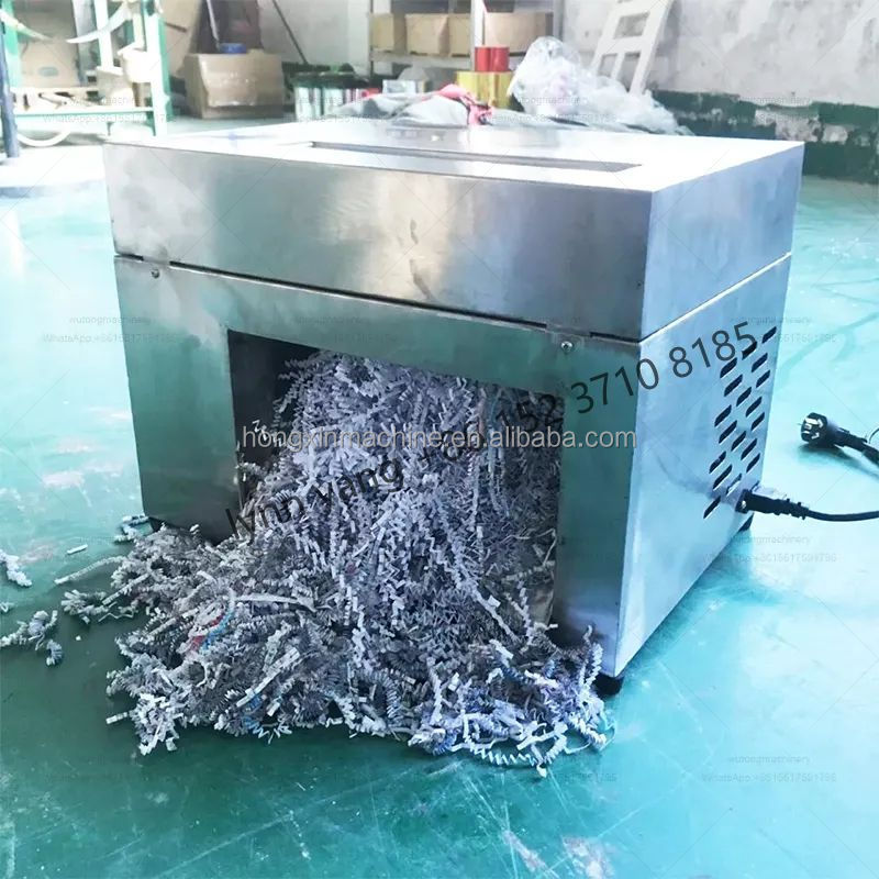 Waste Paper Shredder Machine Shredder Chipper To Cut Paper raffia Paper Shredder Machine