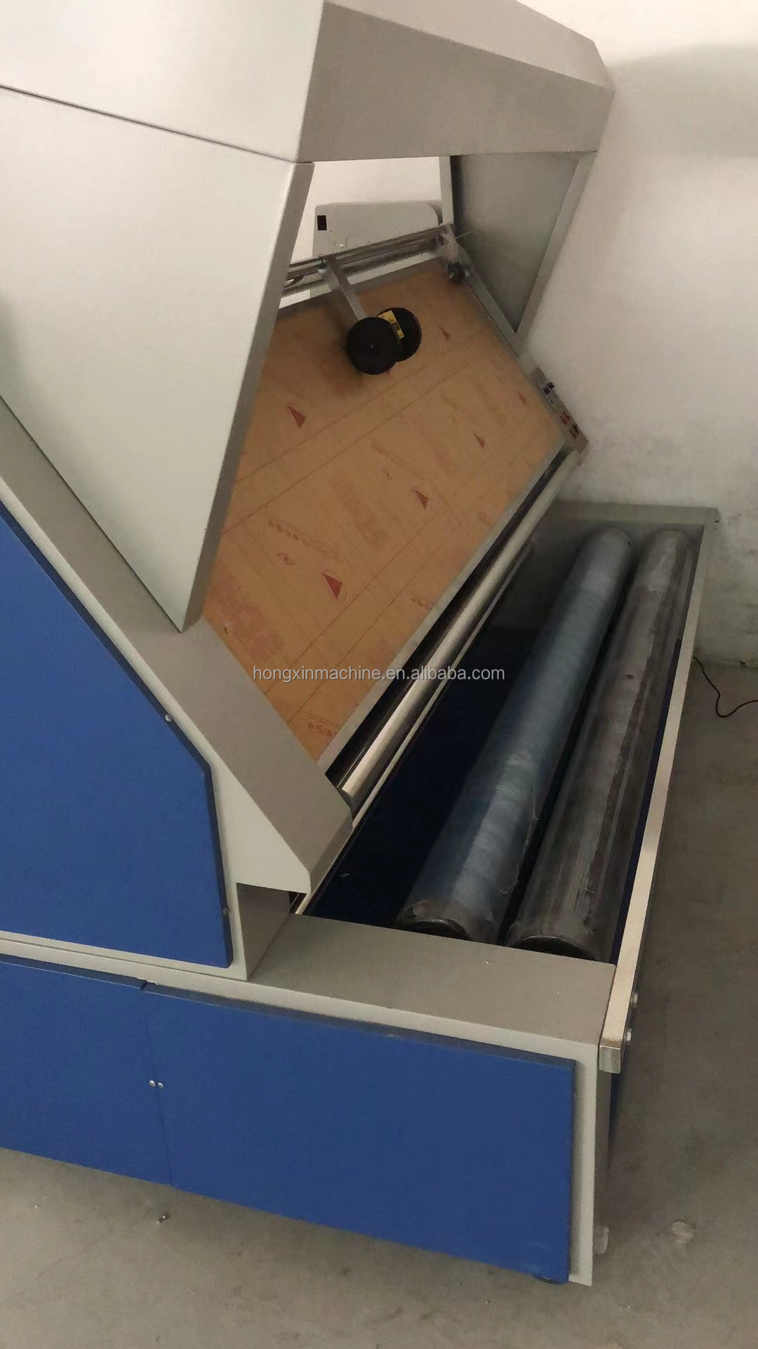 Fabric Roll Inspect Cut Machine and Measure Rewind Machine Textile /fabric coiling folding and cutting machine