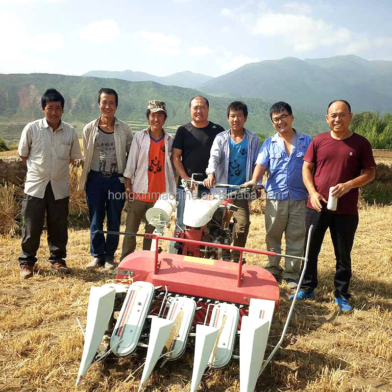 mini tractor reaper 900 paddy reaper cutting machine reaper binder for rice paddy harvest machine