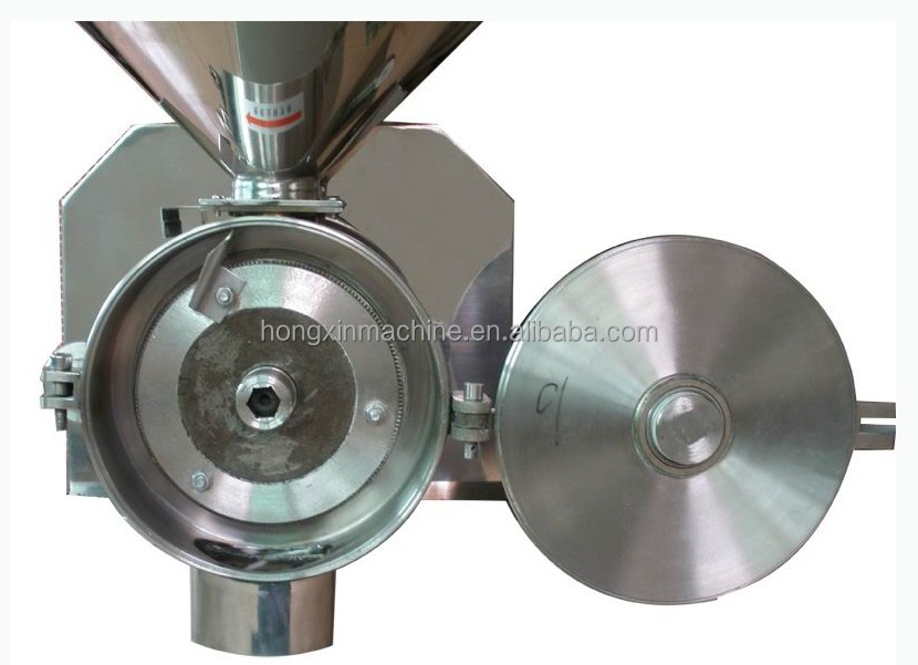 automatic stainless Steel Electric grain mill grinder/ soybean  powder machine / rice flour mill machine