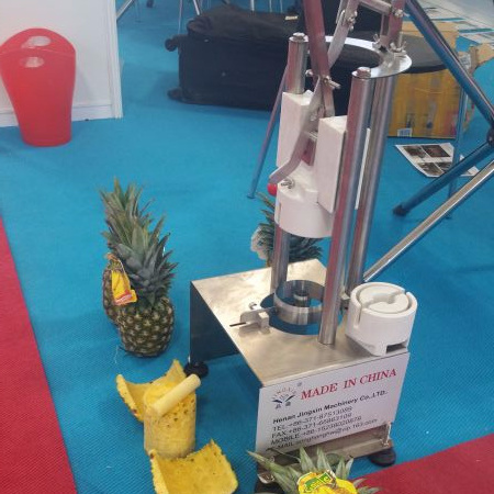 Hot sale stainless steel pineapple peeler machine manual pineapple peeling and coring machine