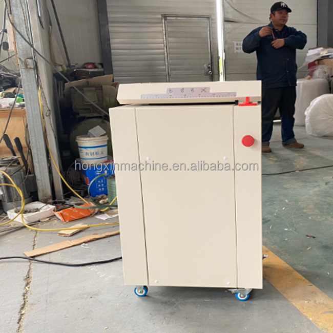 Waste Corrugated Cardboard carton box plate recycling machine for package stuffing carton box shredder