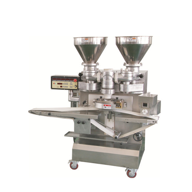 Commercial Two Fillings Rice Cake Ice Cream Mochi Encrusting Forming Machine