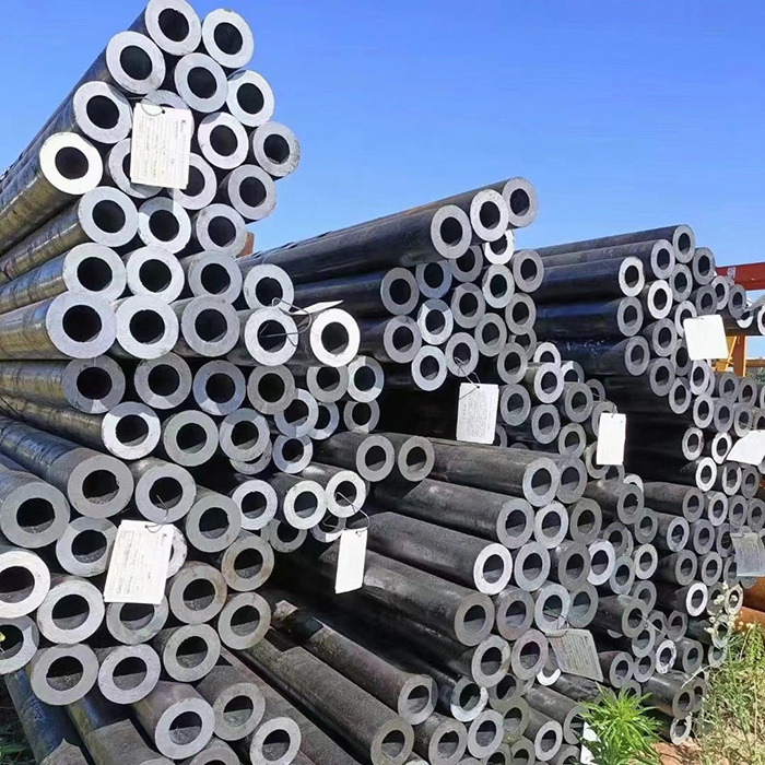 Hot Rolled RHS Carbon Steel Tube Q235 S355JO AISI 1045 Custom Wall Thickness Seamless Pipes