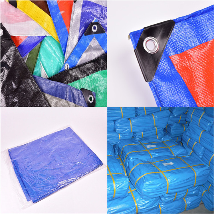 China manufacture waterproof pe tarpaulin / tent fabric / plastic sheets