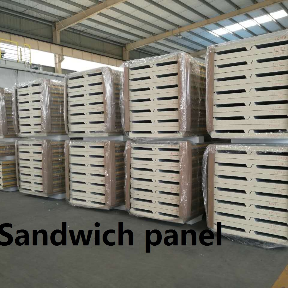 Insulated polyurethane sandwich panel second hand / PUR / PIR sandwich panel