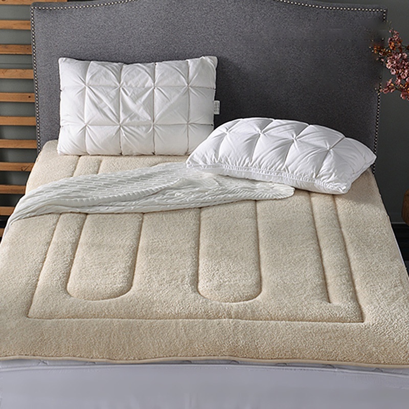 Thickened warm velvet fabric double sided Custom size mattress cushion mattress protector