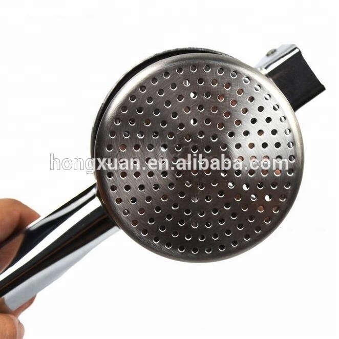 Kitchen Gadget Potato Ricer Pressing Tool Stainless Steel Potato Masher With Comfortable Handle