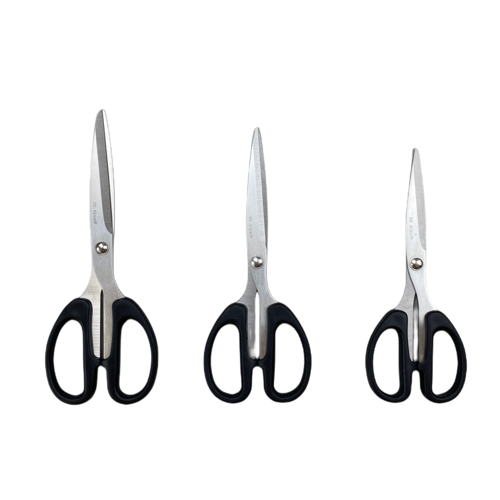 Stainless steel office scissors Students children artists multi-purpose tailor scissors household Plastic Shear