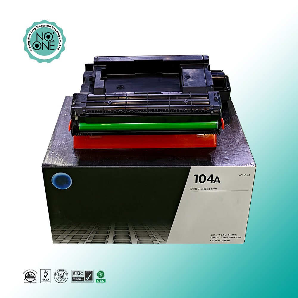 Drum Unit Factory W1104A Black 104A 103A for HP Neverstop Laserjet MFP 1000 1000a 1000w 1200 1200a 1200w Printer Toner Cartridge