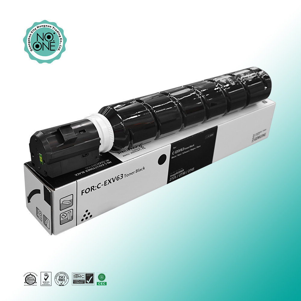 NPG-87 GPR-65 C-EXV63 NPG87 CEXV63 GPR65 Toner Cartridge for Canon Imagerunner ADV IR2725 Ir2730 Ir2735 Ir2745 Toner G87 V63 R65