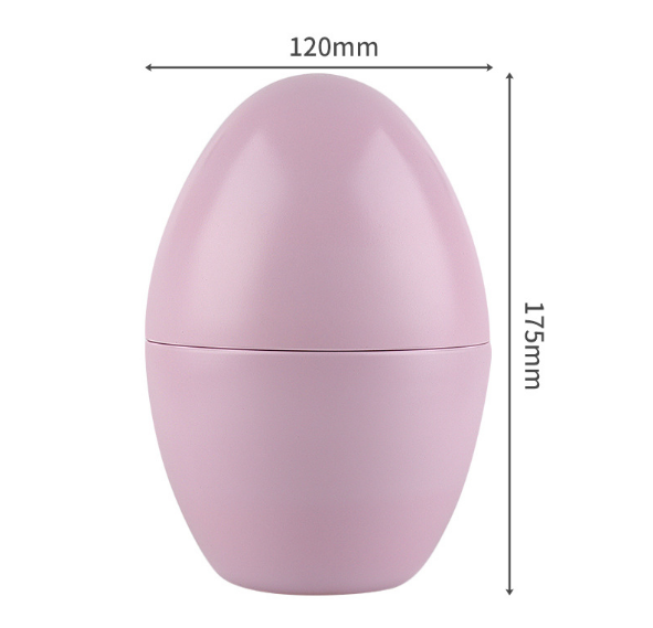 wholesale custom large oval easter egg shaped container food grade airtight candy egg shape tin box