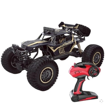 Factory manufacture 2.4G electric remote control toy big 1:8 rock crawler rc car 4x4 high speed monster truck for children