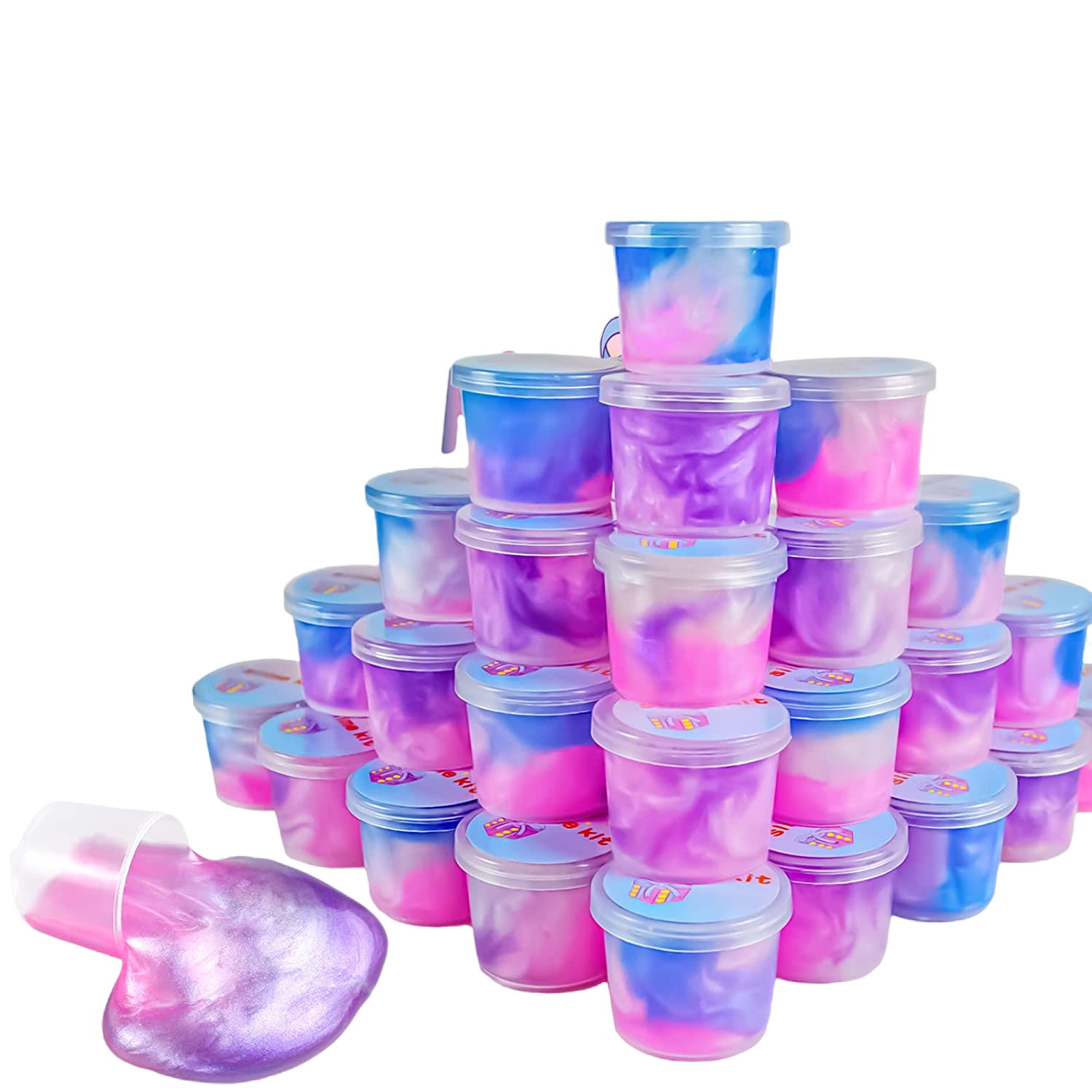 Butter Fluffy Slime Making De Kit Lickers Set Cloud Charms Supplies Slime Kit for Girls