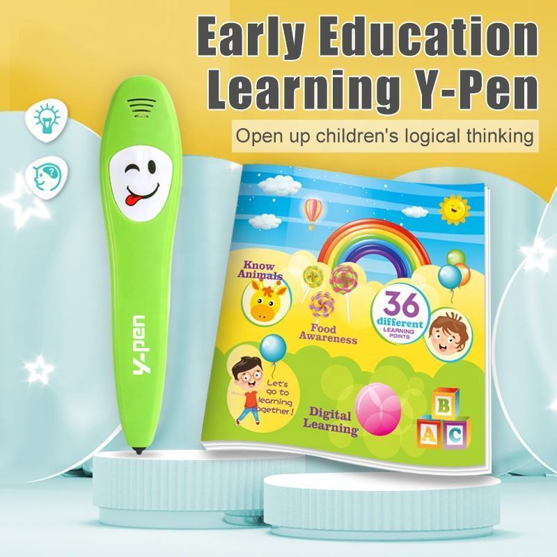 Talking Toy English Logic Sound Reading Y-pen Kids Smart Digital Talking Pen Learning Machine for Kids