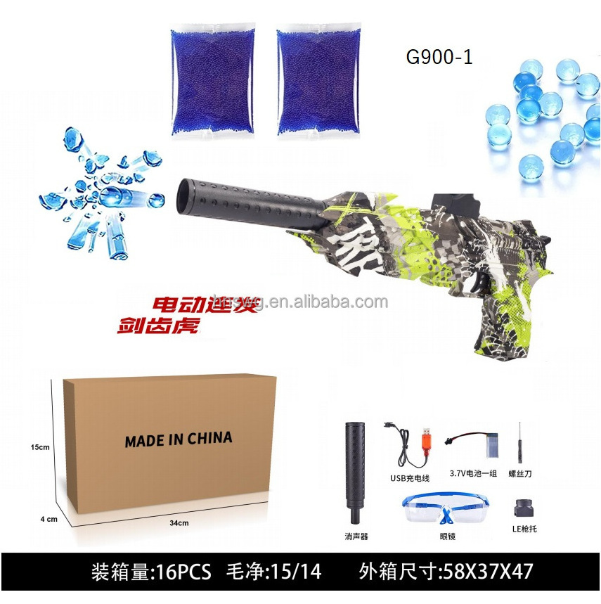 2023 New Multipl Electric Splatter Ball Gel Blaster Pistol M1911 M92 Shooter Water Gel Bullet Toy Gun